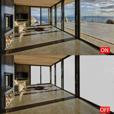PDLC Magic Switchable Smart Glass Self Adhesive 10mm